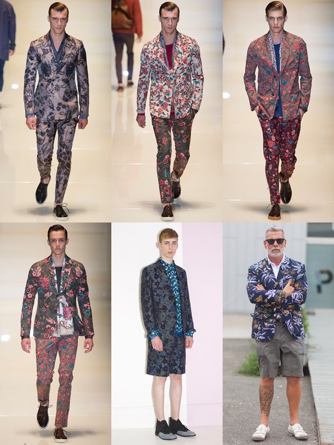gucci men's floral suit
